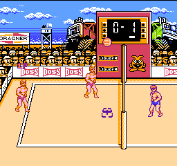 U.S. Championship V'Ball (Japan) In game screenshot